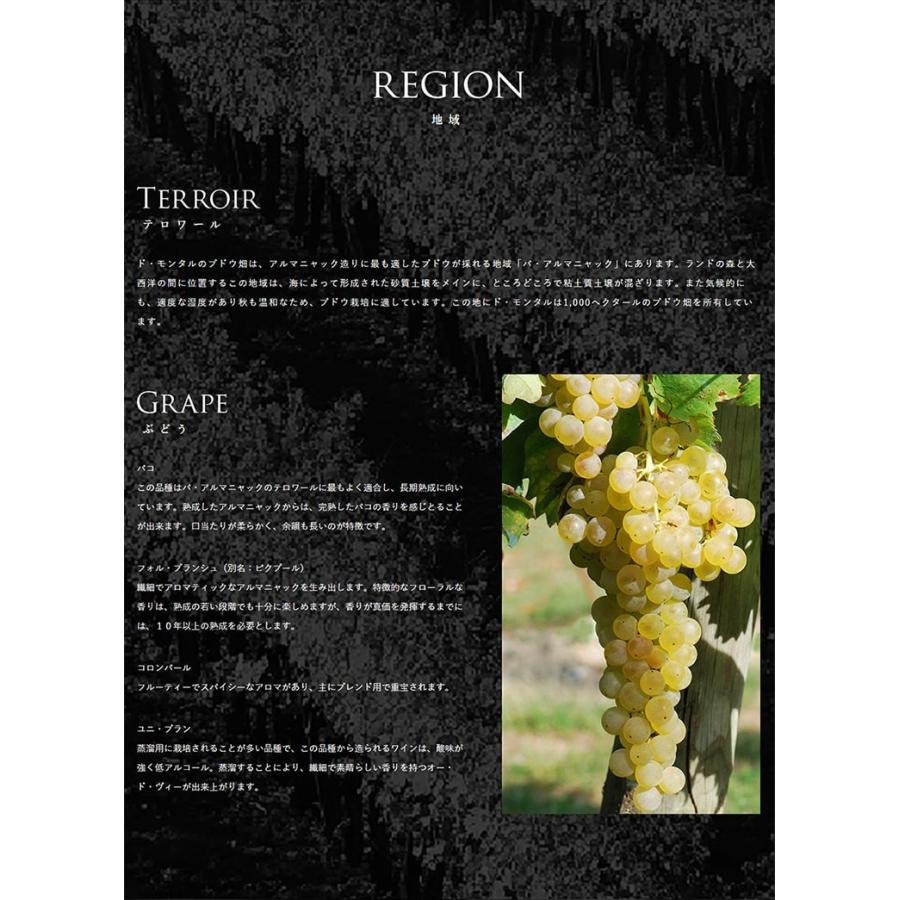 高評価続出！ アルマニャック・ド・モンタル 1964年 200ml ブランデー フランス 【2139695849】(12650円)