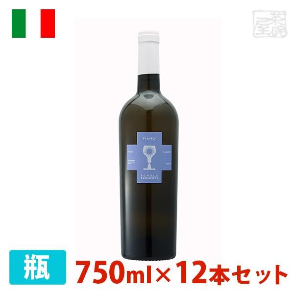 イタリア プーリア 白 辛口スコラ・サルメンティ フィアーノ 750ml 12本セット 白ワイン 辛口 イタリア
