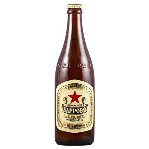 ビール サッポロ ラガー 赤星 中瓶 5% 500ml×20本入 瓶 サッポロビール