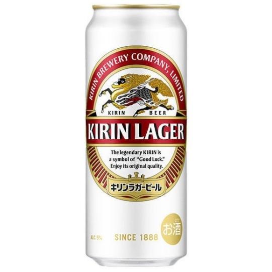 ビール キリン ラガー 5% 500ml×24本入 缶 キリンビール｜sakenogenkiya