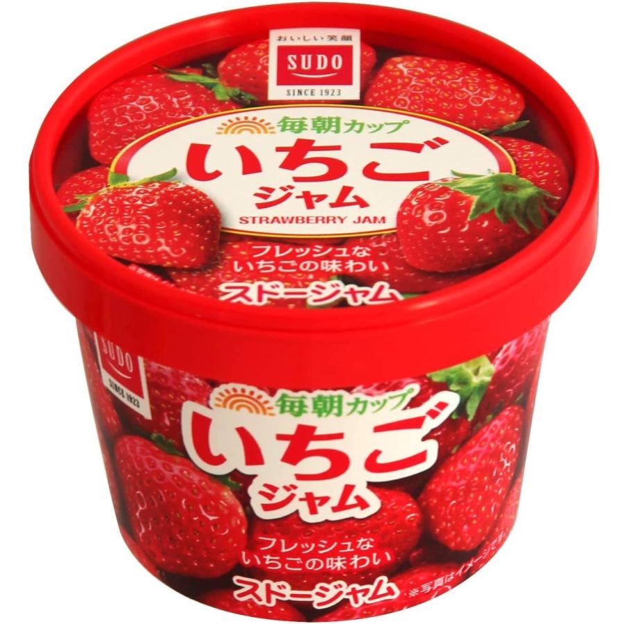 スドー イチゴジャム 紙カップ 120g ☆食品・調味料・菓子・飲料