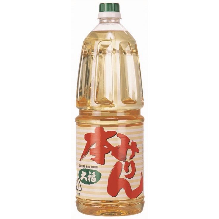 中野BC 大福 本みりん 1800ml ★酒類・冷凍食品・冷蔵食品との混載はできません★｜sakenogenkiya