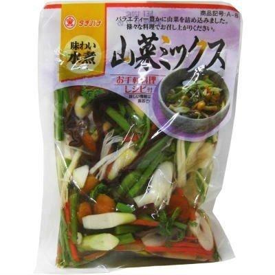 タチバナ食品 山菜ミックス水煮 80g ☆酒類・冷凍食品・冷蔵食品との