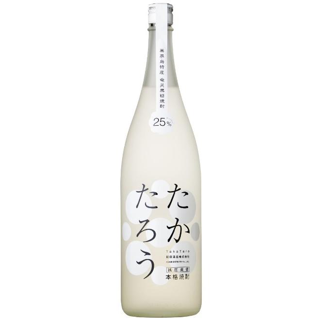 たかたろう 黒糖焼酎 25度 1800ml 朝日酒造 鹿児島県 奄美大島｜sakenogenkiya