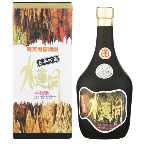 水連洞 黒糖焼酎 40度 720ml 新納酒造 鹿児島県 奄美大島｜sakenogenkiya