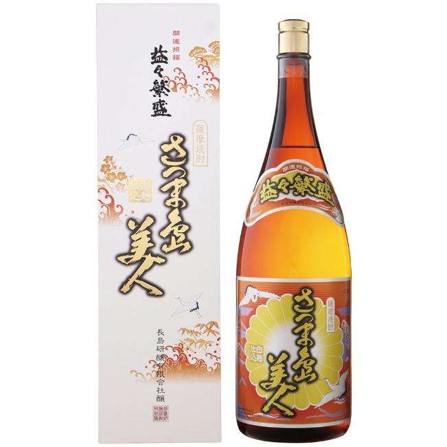 益々繁盛さつま島美人 芋焼酎 25度 4500ml 長島研醸 鹿児島県 北薩地方