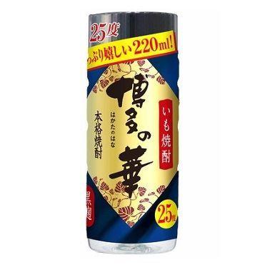 博多の華 カップ 芋焼酎 25度 220mlx30本  福徳長酒類｜sakenogenkiya｜01