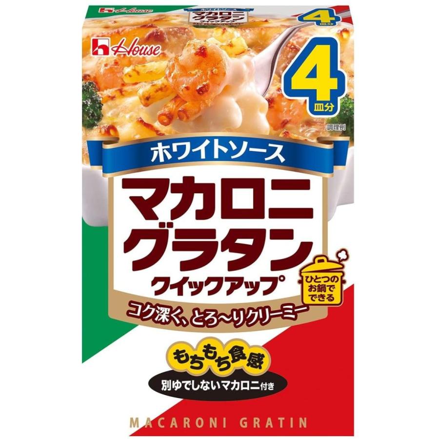 ハウス食品 ハウス マカロニグラタン ホワイトソース 4皿分 160g