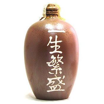 八重桜一升半升(2700ml)空壺　陶器 日南焼酎 八重桜 一生繁盛壺 2700ml 36度 古澤醸造 宮崎県 : 酒の