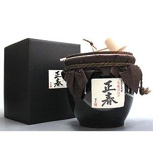 宮崎県 正春酒造 甕壺 黒麹仕込み 正春 1800ml 25度 : 酒のいまむら