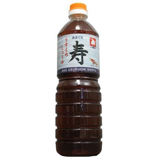 一騎印 寿醤油 うすくち（あまくち）1000ml 熊本県 人吉市 緑屋本店