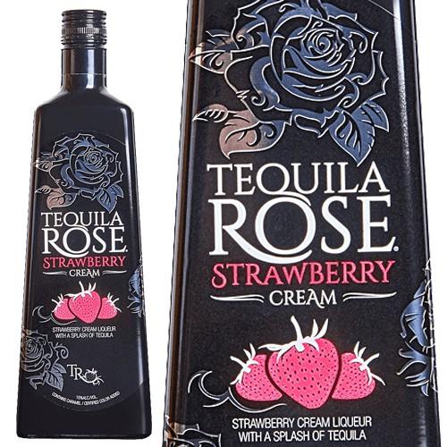 テキーラローズ ストロベリークリーム 15度 750ml メキシコ [N ...