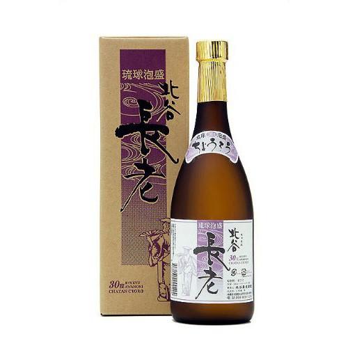 北谷長老 30度 720ml 琉球泡盛 箱付き ちゃたん 沖縄 [N] : 酒の