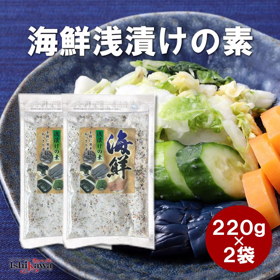 海鮮浅漬けの素 220g × 2袋セット 丸山食品 国産 海鮮 の旨味 ネコポス