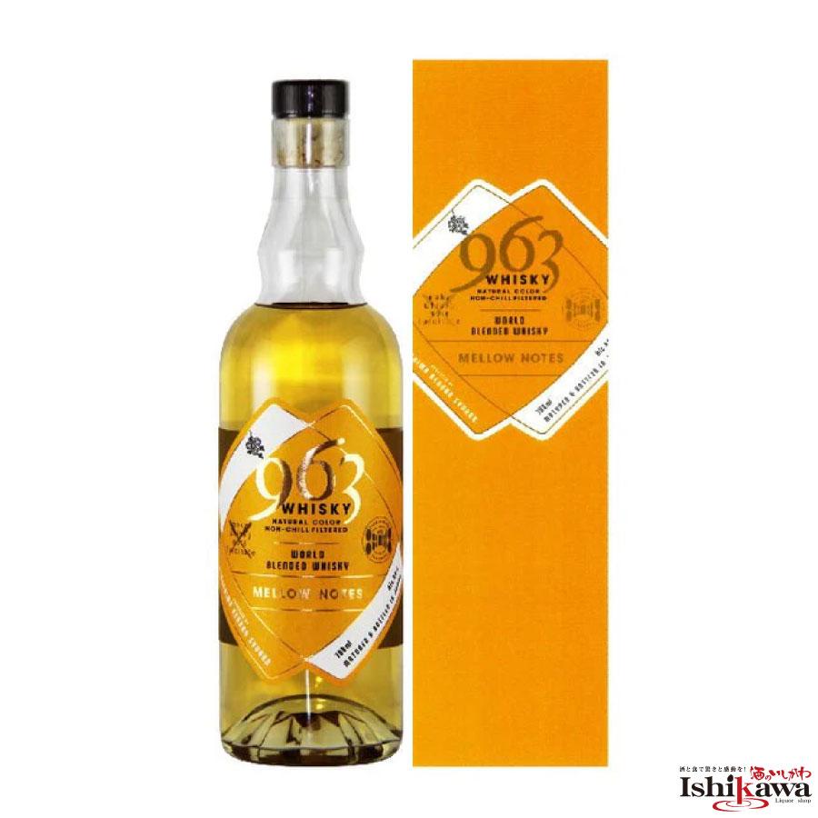 笹の川酒造 963 ブレンデッド メロウノーツ 700ml 46度 箱付き