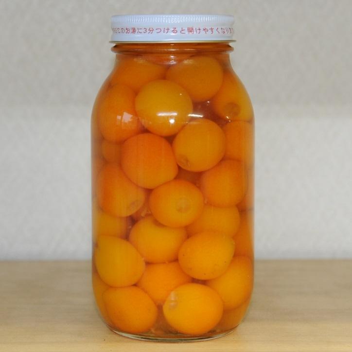 国産きんかん甘露煮（種抜）М 40-50粒 X1瓶 金柑甘露煮 金柑シロップ