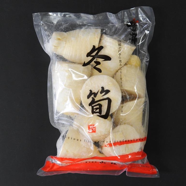 冷凍 穂付筍 竹の子 たけのこ 冬筍 M 75〜120g／個 1kg X2袋 : 酒の