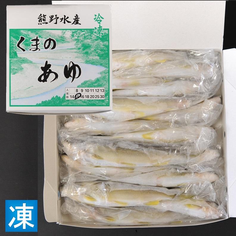 スイカの香りがする養殖あゆ 15尾 X1ボール 和歌山産 国産鮎 冷凍鮎 熊野水産 くまのあゆ 便利な個包装 業務用 仕入れ | 