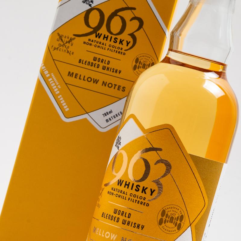 963』MELLOW NOTES (メロウノーツ) 46° 700ml 笹の川酒造 963』MELLOW NOTES (メロウノーツ) 46° 700ml 笹の川酒造