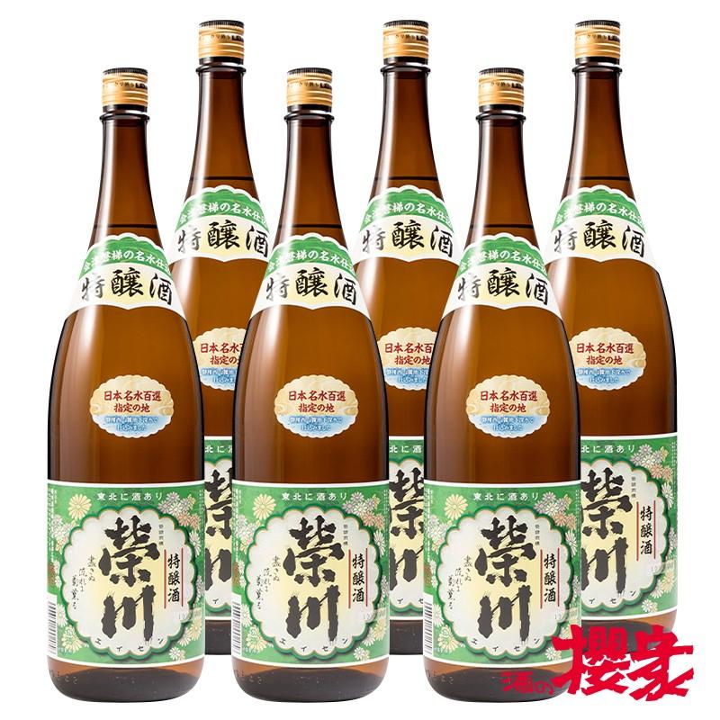 日本酒 栄川 特醸酒 まとめ買い 1800ml×6本 栄川酒造 福島 地酒 ふくしまプライド。体感キャンペーン（お酒/飲料）｜sakenosakuraya