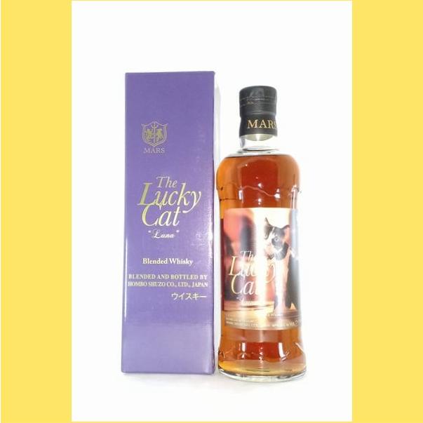 化粧箱付】 The Lucky Cat Luna 700ml (ラッキーキャット ルナ) : 酒の 