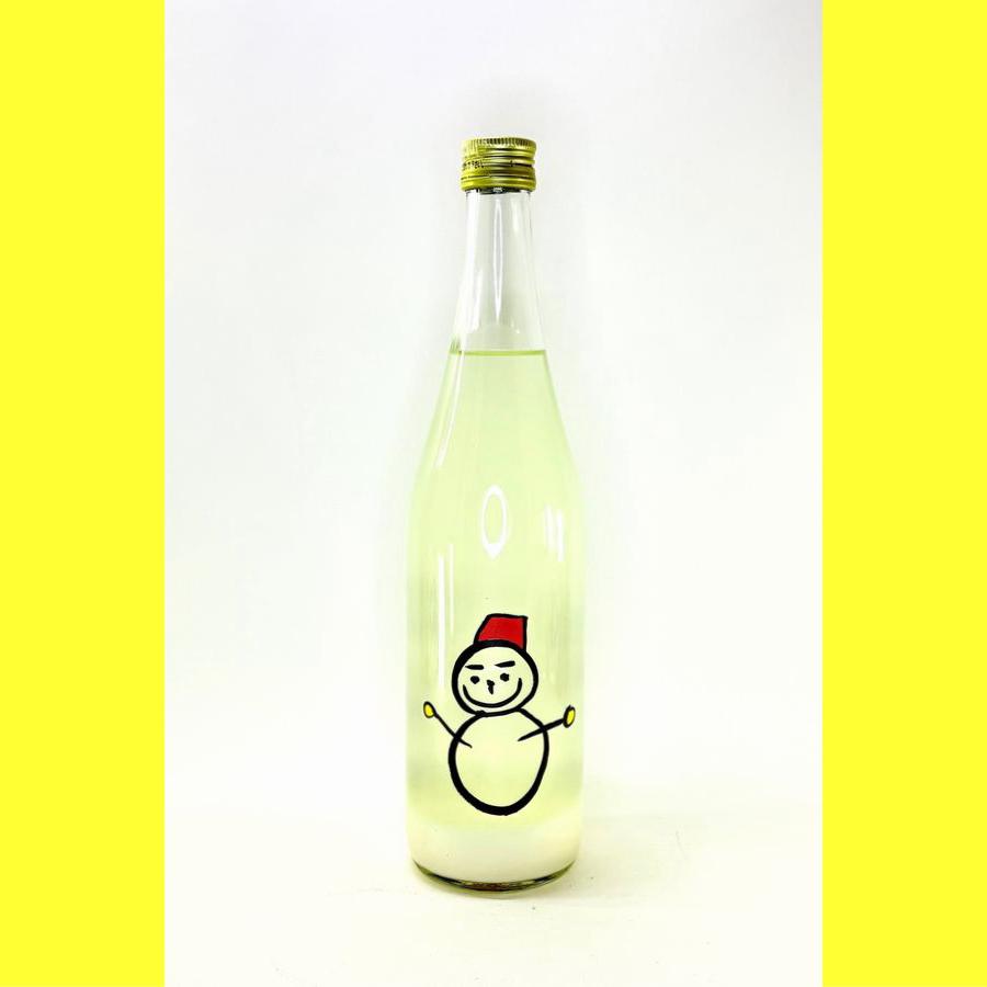 仙禽（せんきん）雪だるま 生もと にごり酒 発泡生 720ml : 酒のとんだ