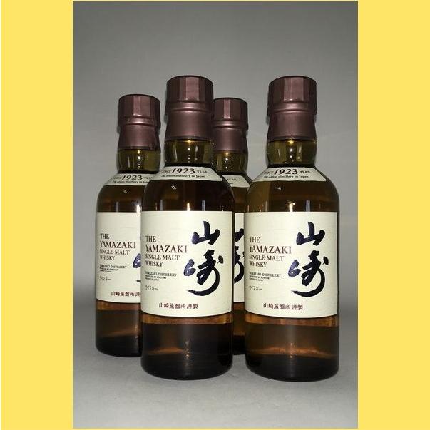 山崎 白州 180ml 4本セット - ウイスキー 山崎 白州 180ml 4本セット - ウイスキー