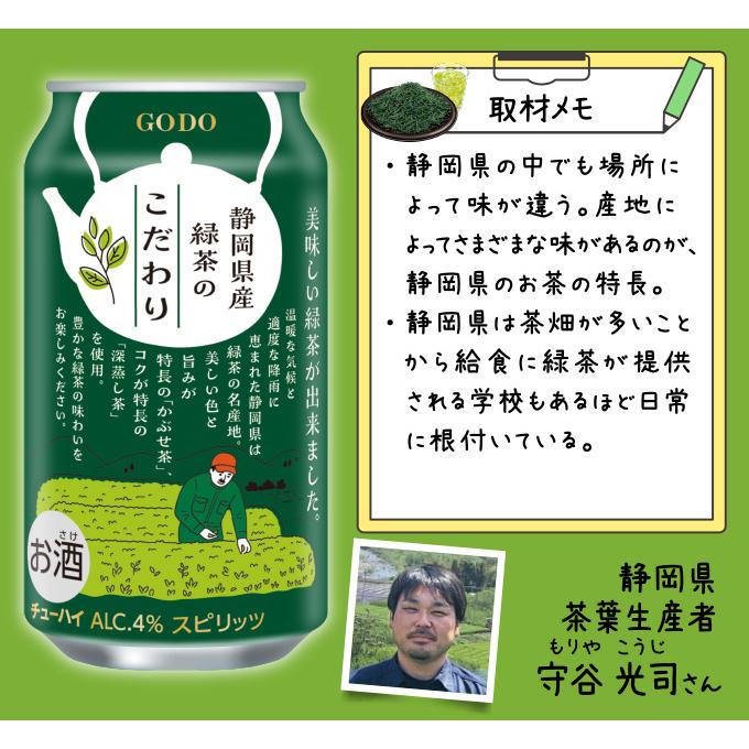 NIPPON PREMIUM ニッポンプレミアム 静岡県産緑茶割り 340缶 1