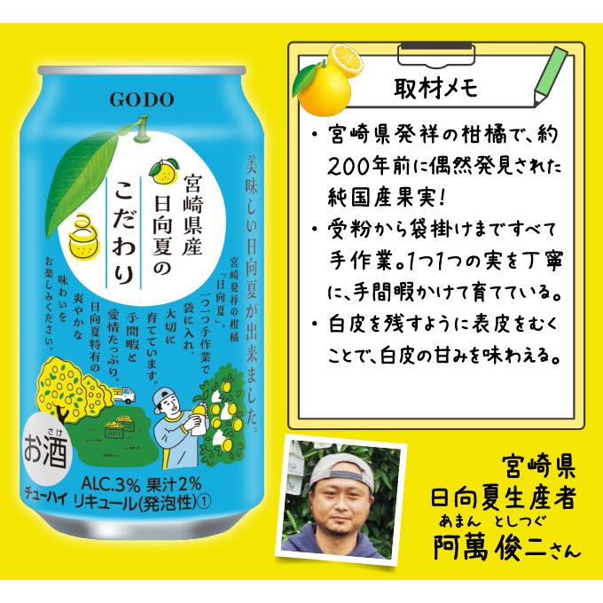 日向商品 NIPPON PREMIUM ニッポンプレミアム 宮崎県産日向夏 350缶 1ケース