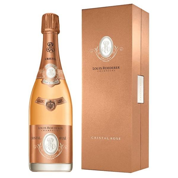 贈り物 シャンパン ルイ ロデレール クリスタル ロゼ 2013 ギフト