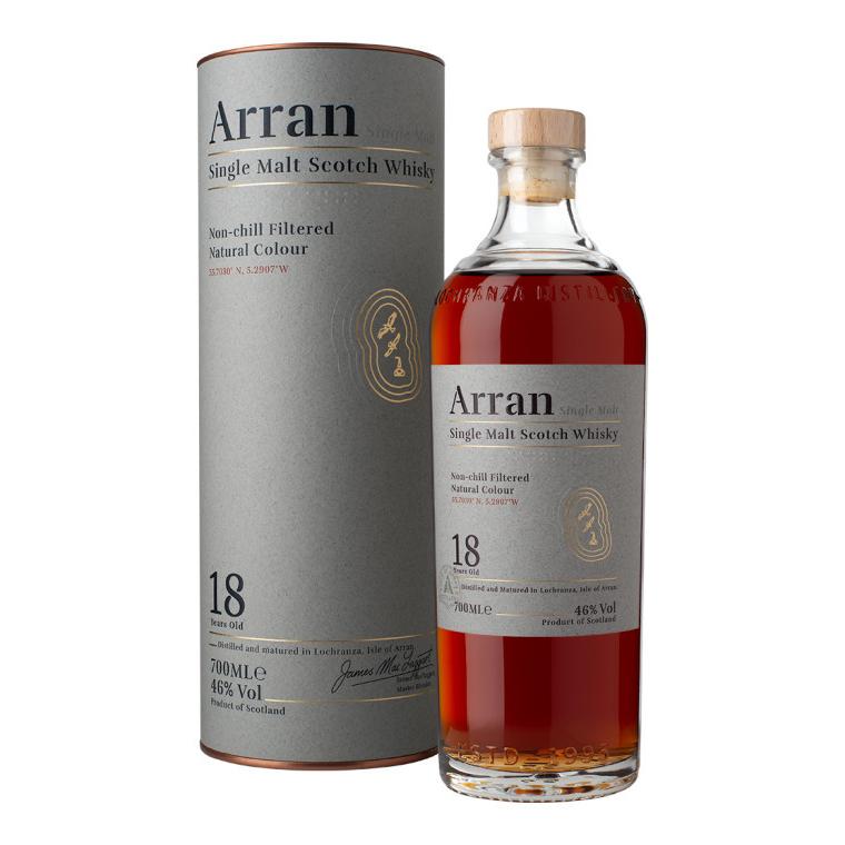 ウイスキー 2023リリース アラン モルト 18年 箱付 700ml 46度 ウイスキー 2023リリース アラン モルト 18年 箱付 700ml 46度