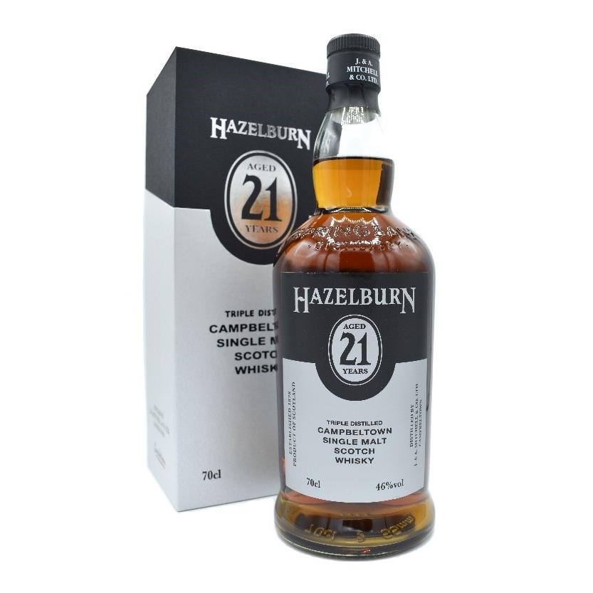 スプリングバンク ウイスキー ヘーゼルバーン 21年 2022 箱付 700ml 46