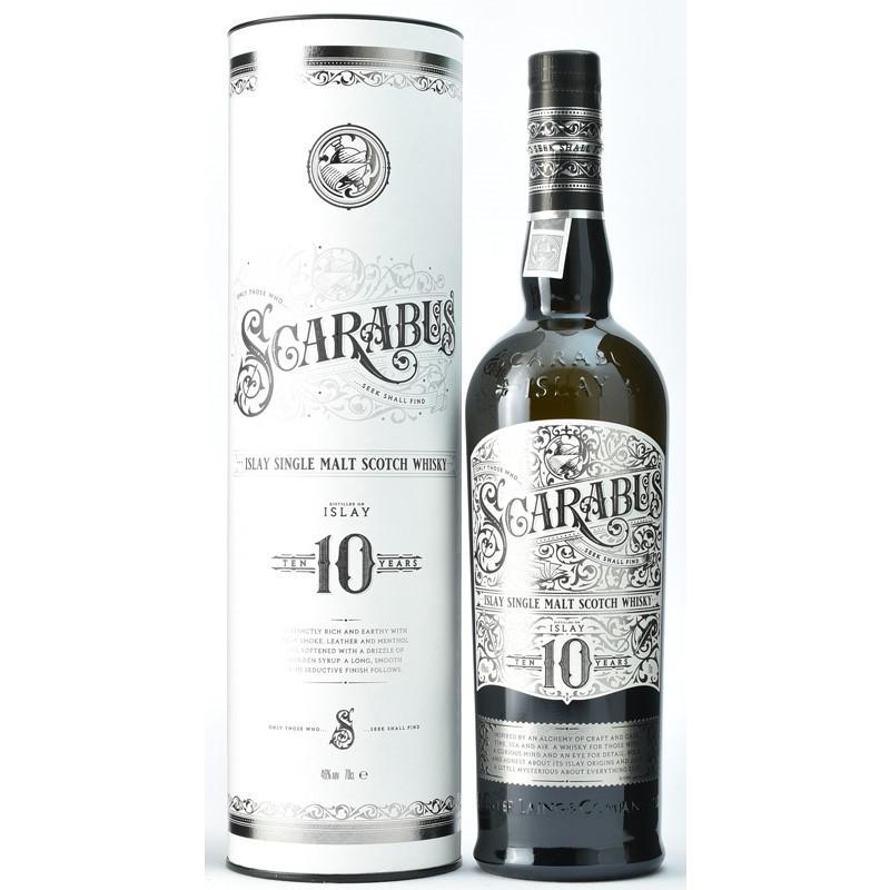 激安単価で ウイスキー スカラバス 10年 箱付 700ml 46度 アイラ