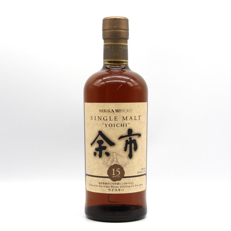 送料込♡新品未開封　ニッカ　余市　15年　45度　700ｍｌ　箱付 楽天市場】シングルモルト ニッカ 余市 45度 箱なし 700ml