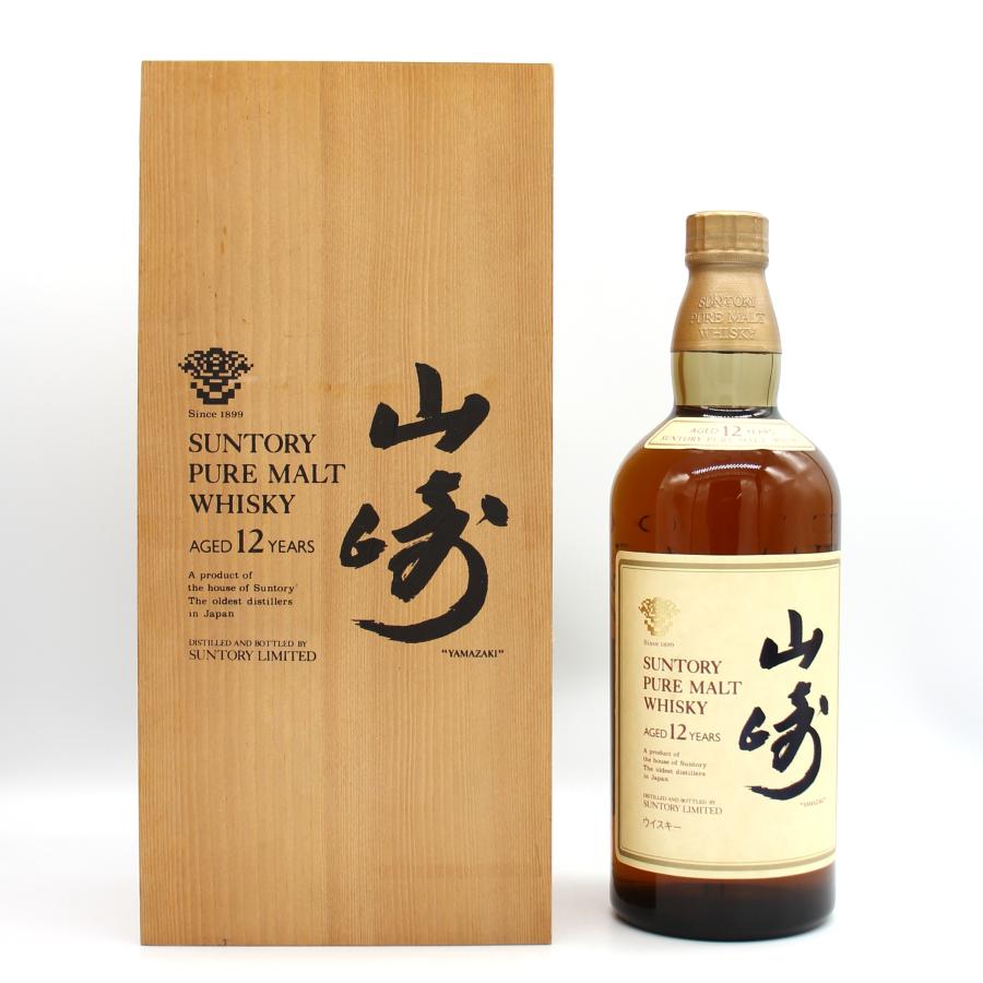カ*ン様 山崎12年 サントリー SUNTORY ピュアモルトウイスキー 古酒 サントリー シングルモルトウイスキー 山崎 全国配送可能 サントリー