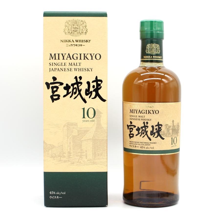 ニッカ 宮城峡 10年 シングルモルト 700ml 45% 箱付き カートン付 ニッカウヰスキー（NIKKA WHISKY） 全国配送可能 ニッカ ウイスキー