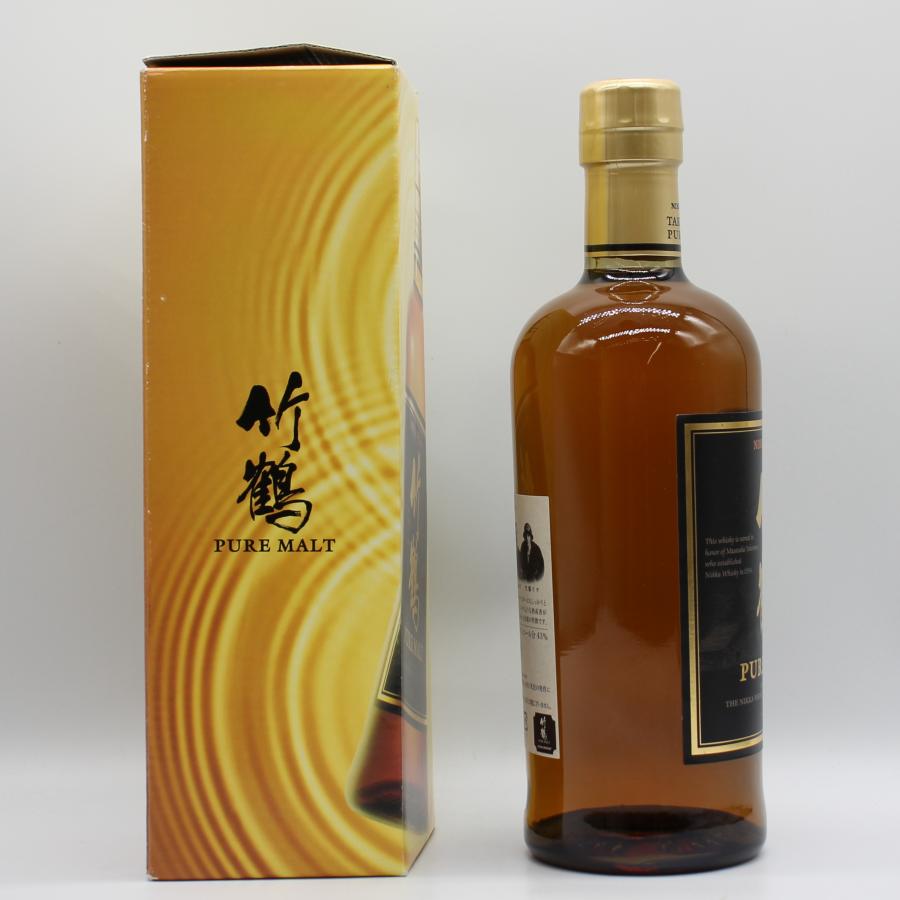 ニッカウイスキー 竹鶴 ピュアモルト希少　旧ラベル 3本セット　新品 ニッカウヰスキー（NIKKA WHISKY） 全国配送可能 ニッカ ウイスキー
