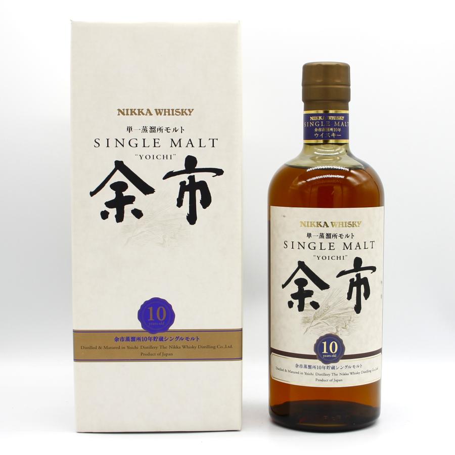 余市10年　箱付き　新品 ニッカウヰスキー 全国配送可能 ニッカ ウイスキー シングルモルト