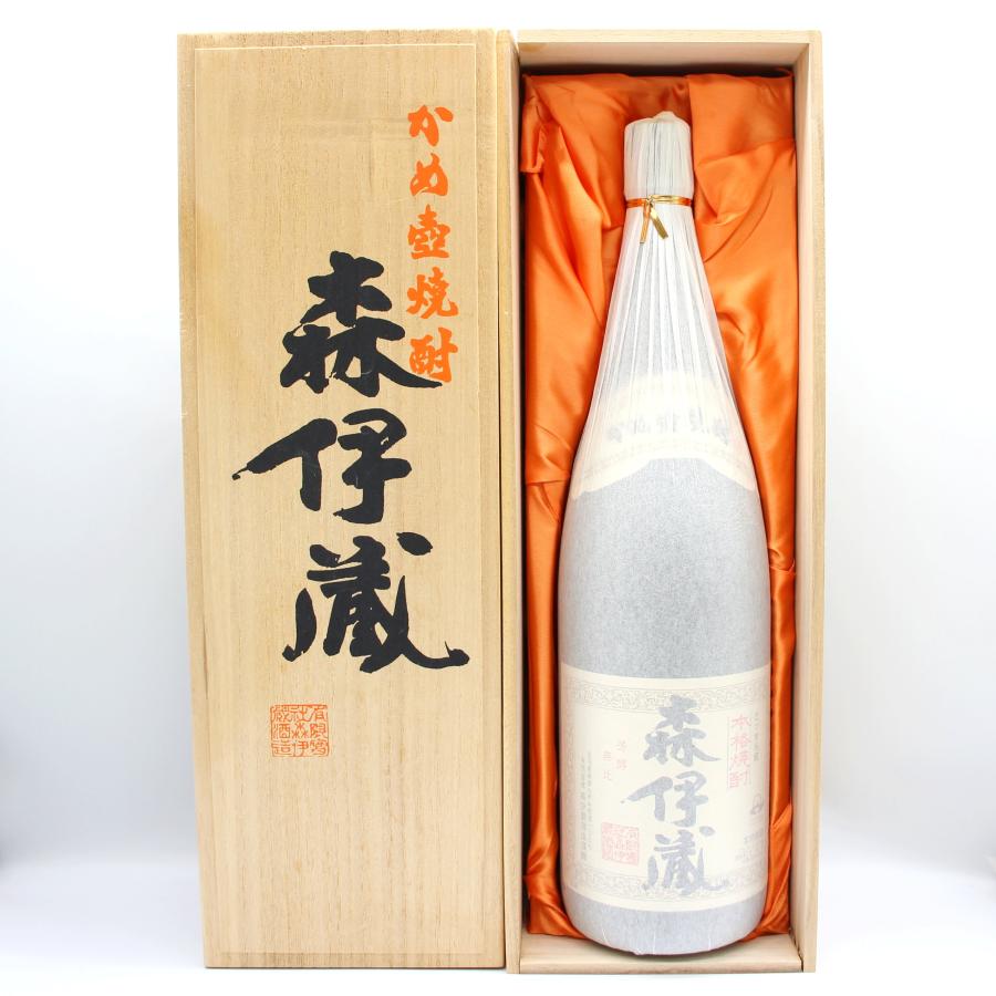 森伊蔵酒造 全国配送可能 本格焼酎 森伊蔵 かめ壺焼酎 25% 1800ml 木箱