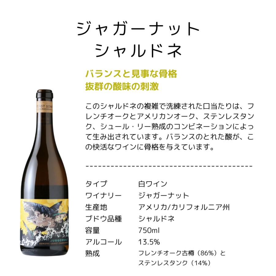 アメリカ「シャルドネ」白ワイン3本セット（白ワイン 750ml 3本 送料