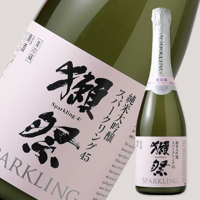 獺祭 スパークリング45 720ml  日本酒 旭酒造 山口県だっさい 要冷蔵｜sakeweb