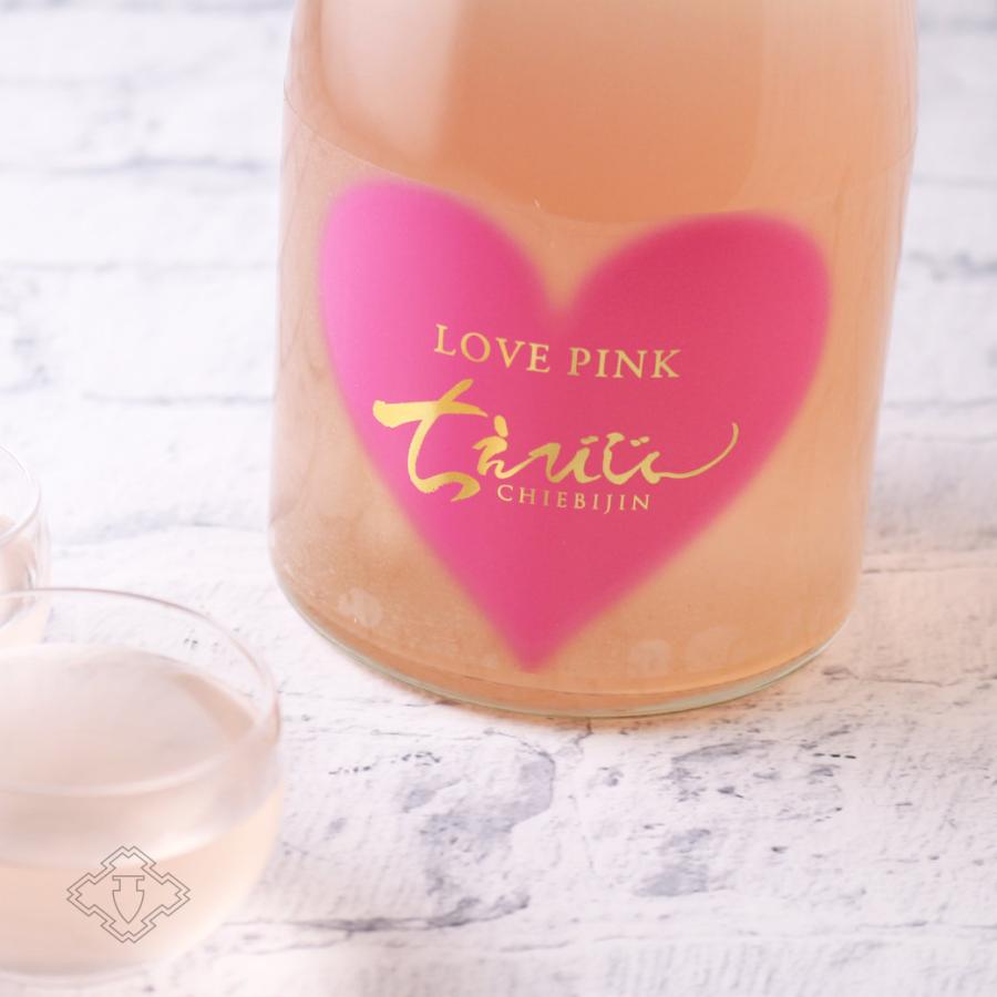 ちえびじん LOVE PINK おりがらみ生酒 720ml（日本酒 中野酒造）（要