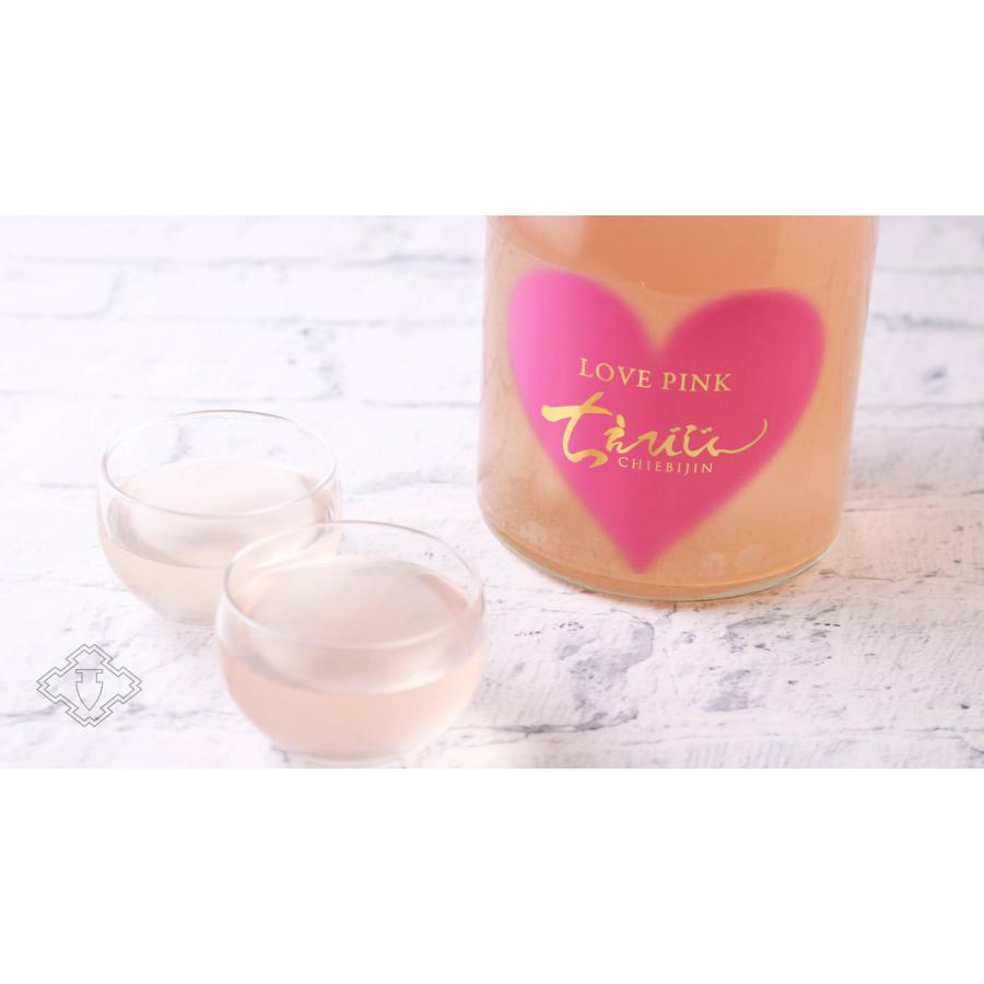 ちえびじん LOVE PINK おりがらみ生酒 720ml（日本酒 中野酒造）（要