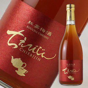 ちえびじん 紅茶梅酒 720ml｜sakeweb