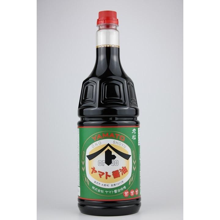 ヤマト醤油 老松 1800ml 業務用 金沢醤油 濃口 旨口 Ymtom1800 越前福井の地酒 やま甚 通販 Yahoo ショッピング