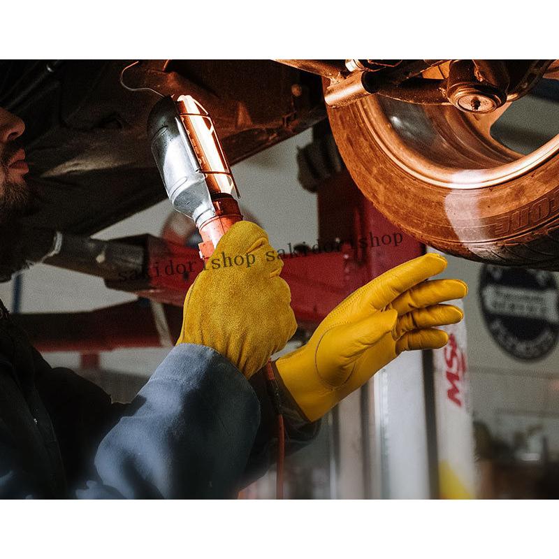 メール便なら送料無料 手袋 グローブ 作業用 軍手 滑り止め 釣り 男女兼用 耐久性 整備 レザー 自転車 登山 革手袋 春夏秋冬 父の日 バイク オートバイ アウトドア Discoversvg Com