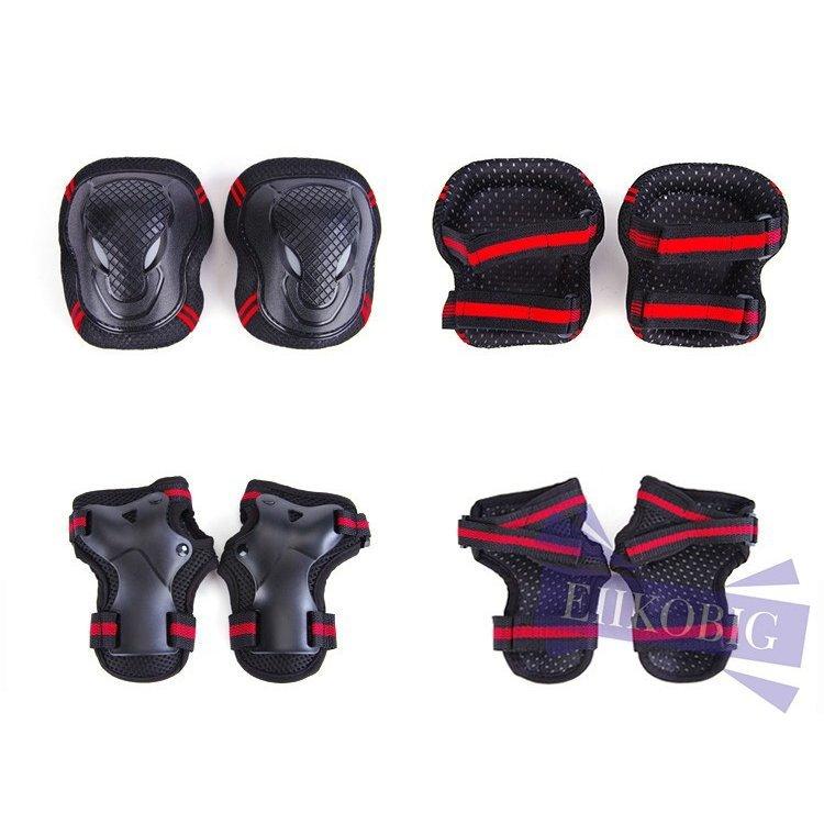 バイクプロテクター 肘 膝 プロテクター 一部予約 6点セット 肘当て 膝当て 安全 耐衝撃性高い 肘膝サポーター ガード バイク パッド