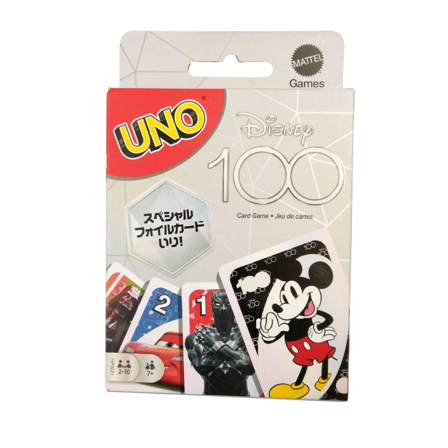 MATTEL マテルゲーム ウノ UNO ディズニー 100 ディズニー100周年 