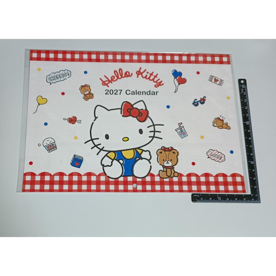 sanrio（サンリオ） ハローキティ 2027年 壁掛けカレンダー B5