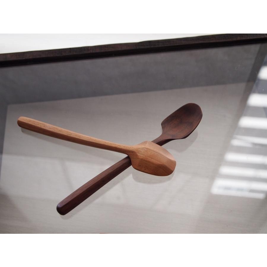 狐崎ゆうこさんのスコップみたいなコーヒースプーン : ロブ・ノール